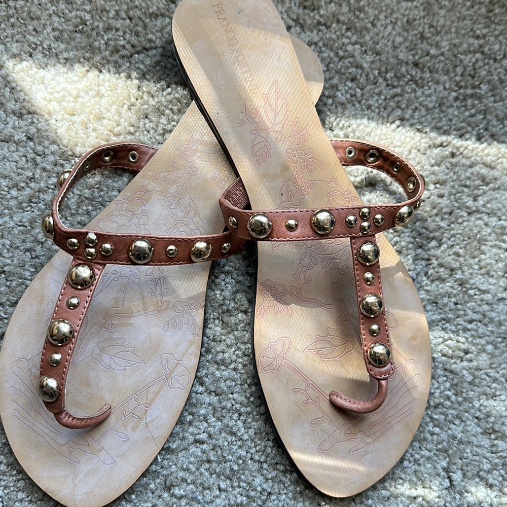 Franco Fortini Sandals Sz 9.5